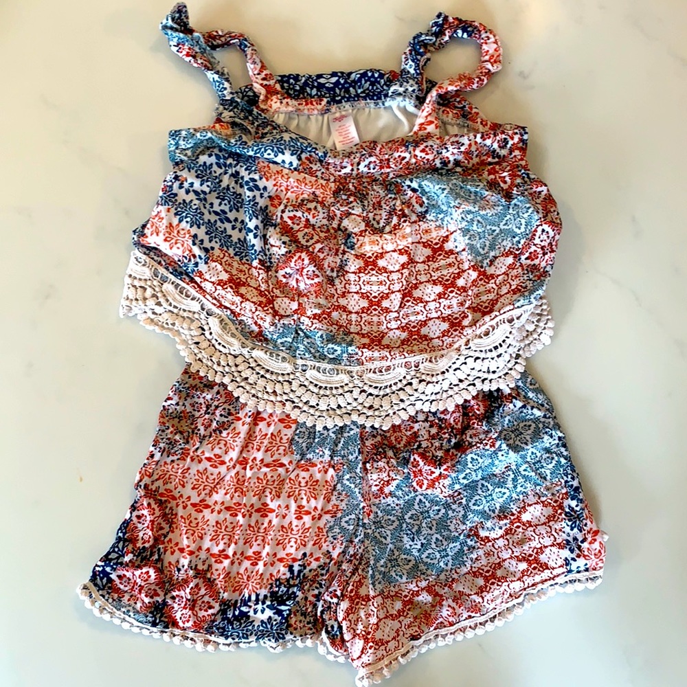 Justice Romper Sz 8